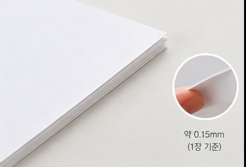 120g 종이 두께 약 0.15mm